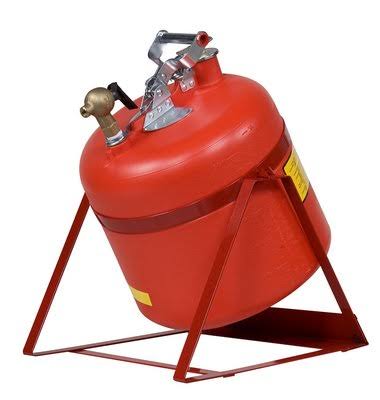 Red Type I Faucet Safety Can 2-1 2 Gal V6947