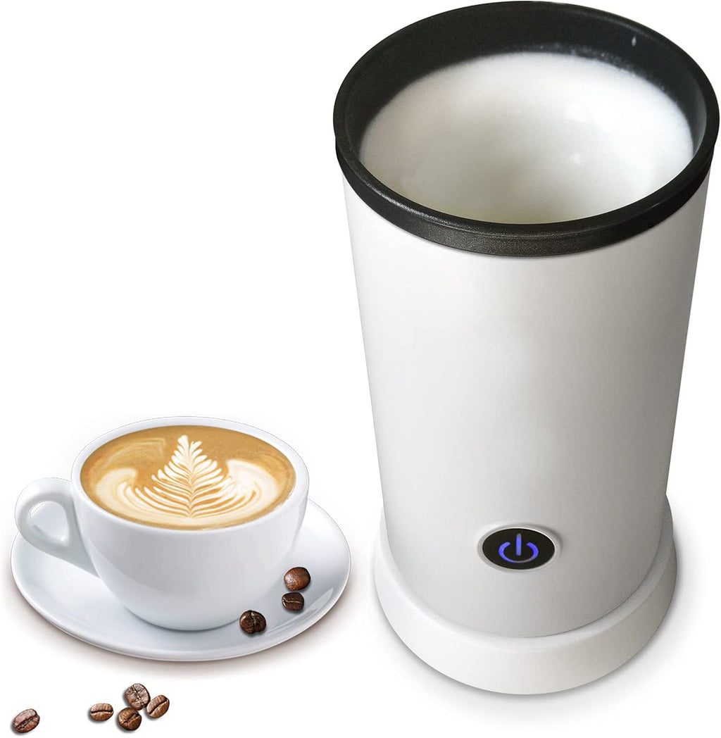 White Electric Milk Frother Warmer, Pack of 2 Q816