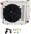 4 Row Core Radiator with Fan Shroud and Relay C3386