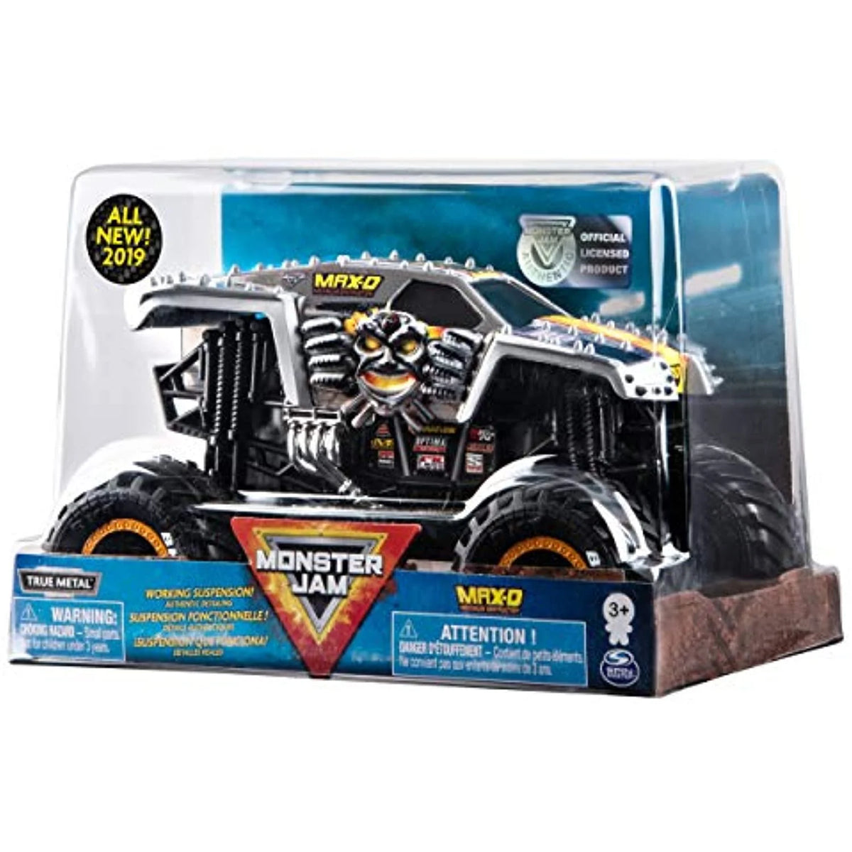 Max D Die-Cast Monster Truck 1:24 Scale R7552