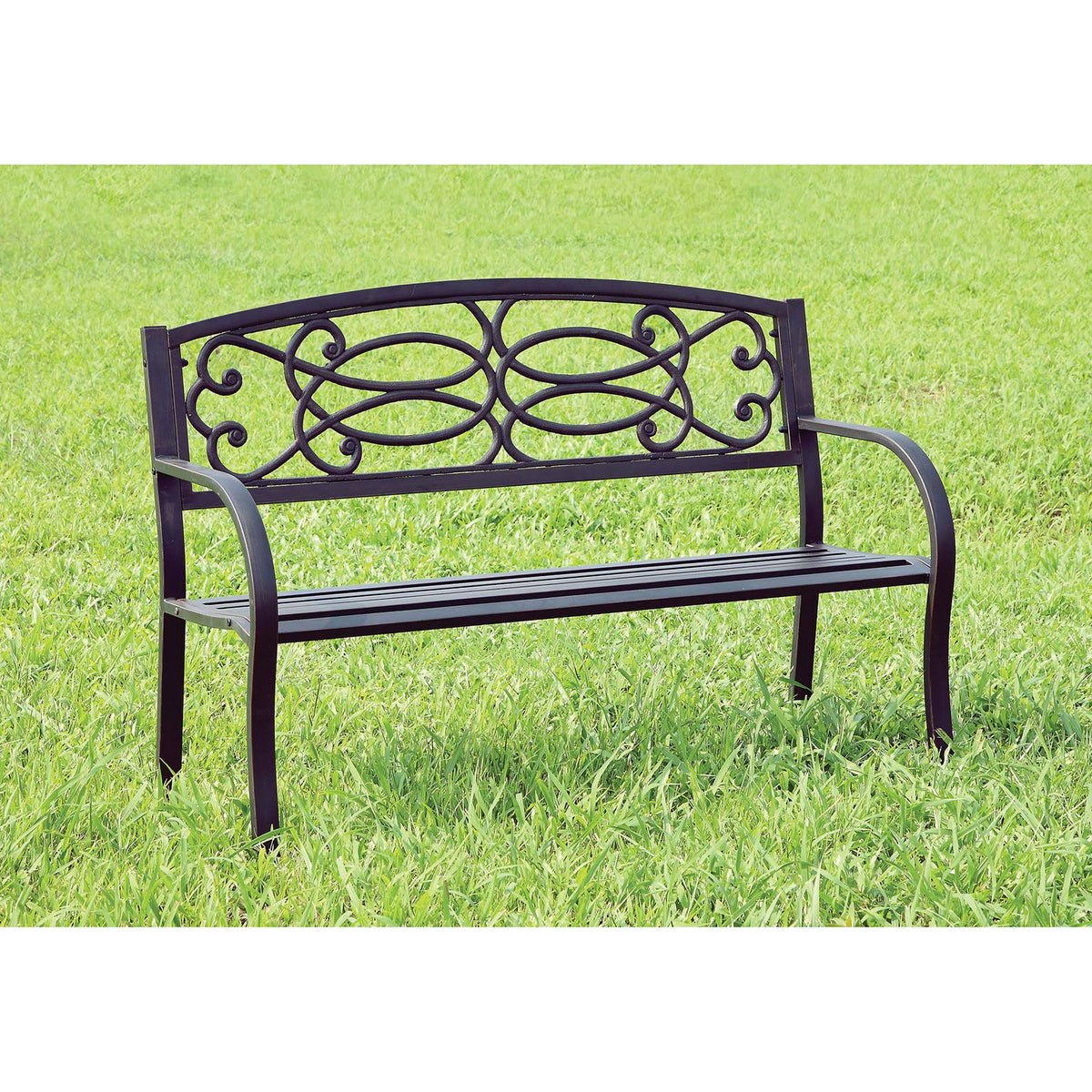 Patio Steel Bench B83885