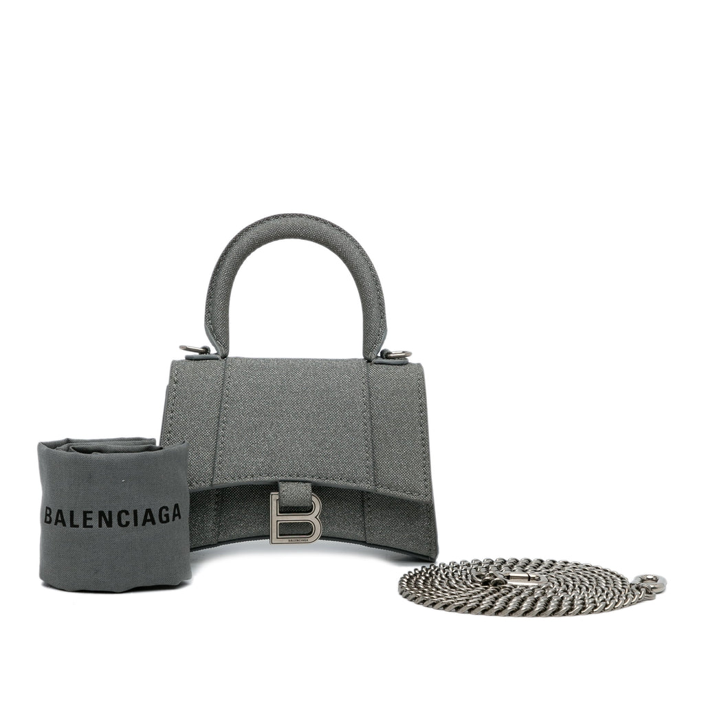 Gray Polyester Satchel M316594