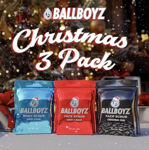 Christmas Face and Body Scrub Kit Variety 3 Pack F63145