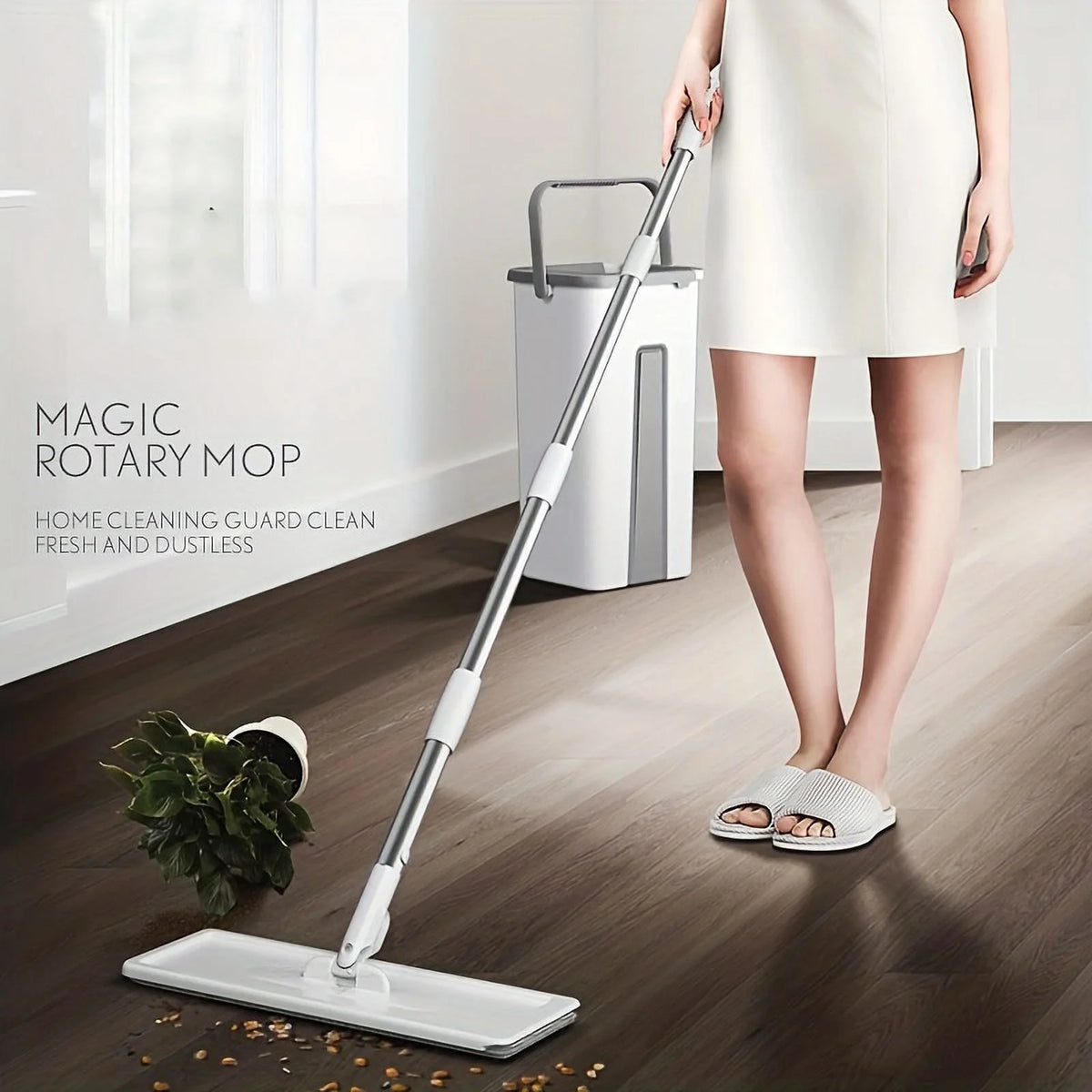 360° Spin Easy-Rinse Mop Set D652055