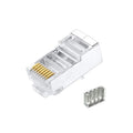 100 Pcs Cat7 RJ45 Metal Shielded Connectors U986