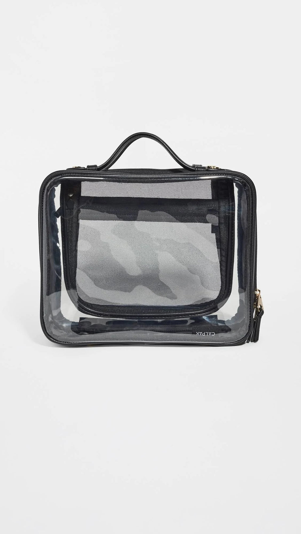 Clear Cosmetic Case Black One Size X518493