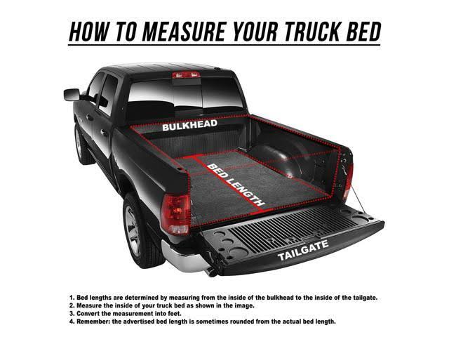 Soft Tri-Fold Tonneau Cover for 15-19 F150 5.5ft Fleetside Bed S3521