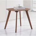 Walnut Mid-Century End Table K396