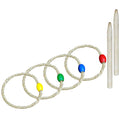 Solid Wood 6-piece Ring Toss Game V34502