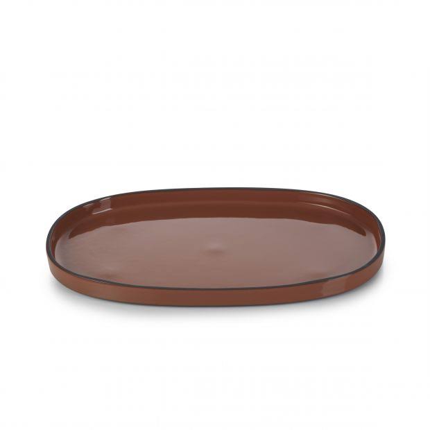 Large Oval Service Plate X21224