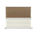 RV Day & Night Pleated Shades Cotton/Sand Stitchbond 32x22 x 24x22 T9608