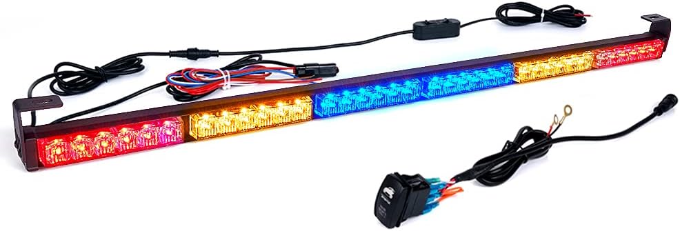 36 Rear LED Chase Light Bars with Strobe Brake Reverse Turn Signal H35208