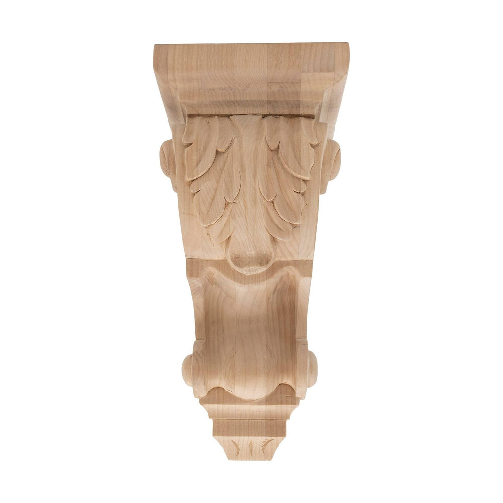 Unfinished Solid Alder Wood Corbel D47174