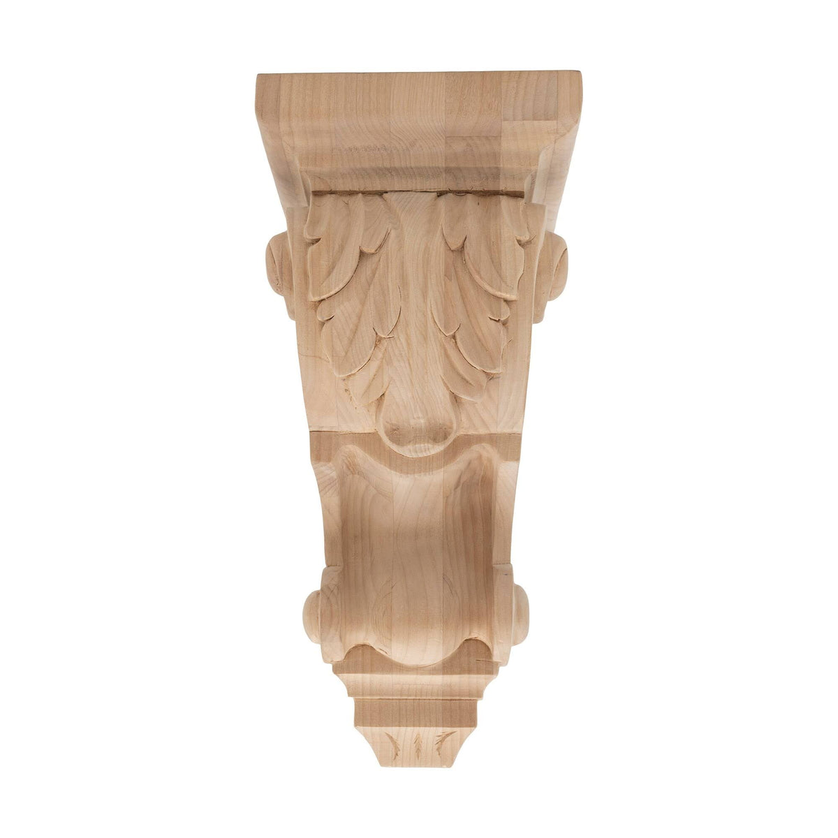 Unfinished Solid Alder Wood Corbel D47174
