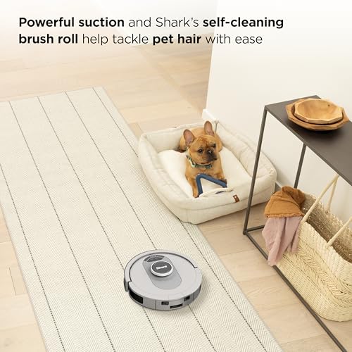 Voice Control Robot Vacuum with Home Mapping, Self-Empty Base, Cool Grey A578428