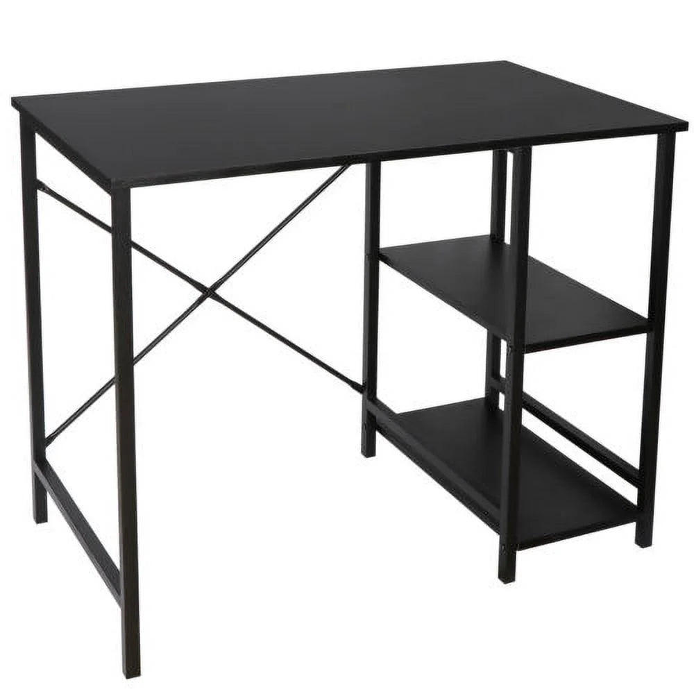 Black 2 Tier Computer Desk N822150