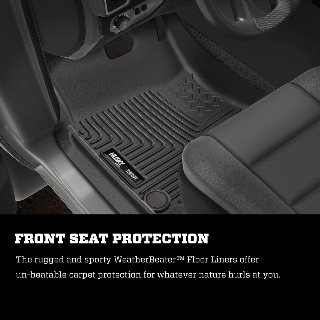 Black Front & 2nd Seat Floor Liners 3 Pcs Y349703