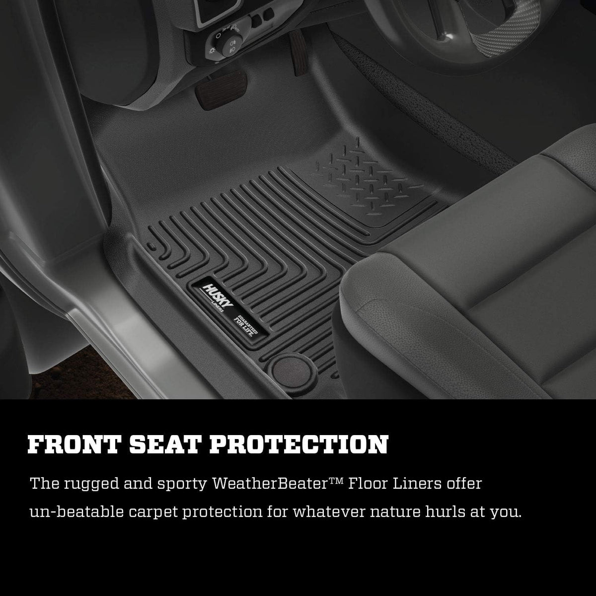 Black Front & 2nd Seat Floor Liners 3 Pcs Y349703
