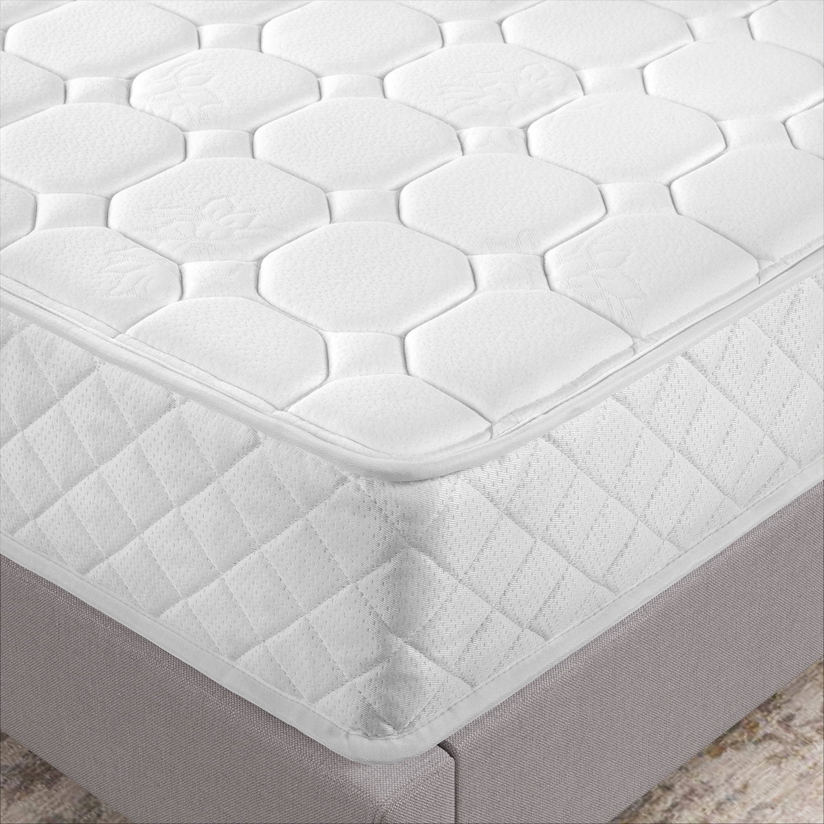 8" Quilted Hybrid Foam and Pocket Spring Mattress, Full R1617