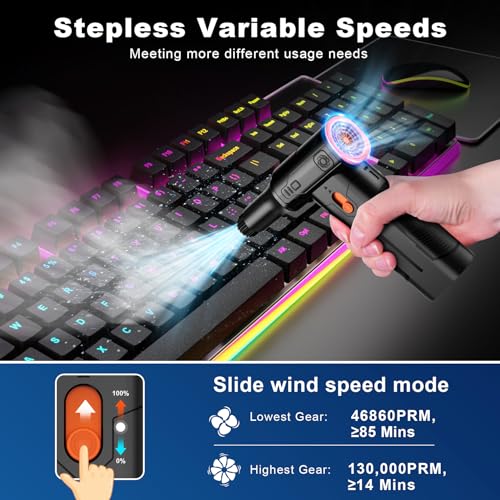 Cordless Electric Air Duster with Brushless Motor E211543