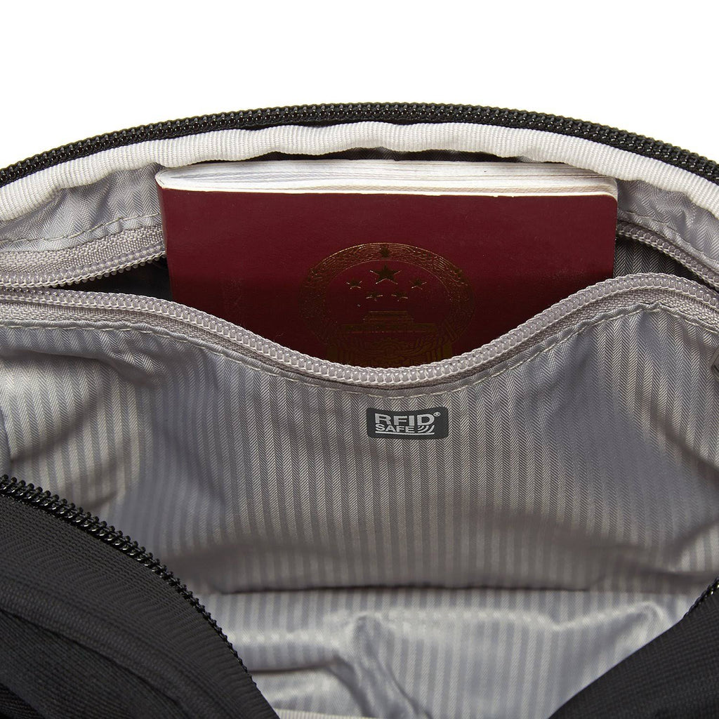 Black Anti-Theft Hip Pack Q440196