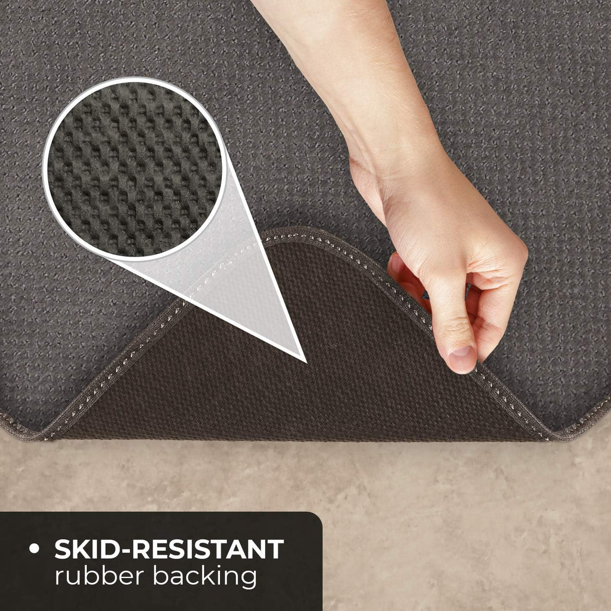 Gray 16 Feet X 27 Inches Carpet Runner V24556