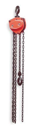 Manual Chain Hoist, 1000 lb, Lift 15 ft. R645