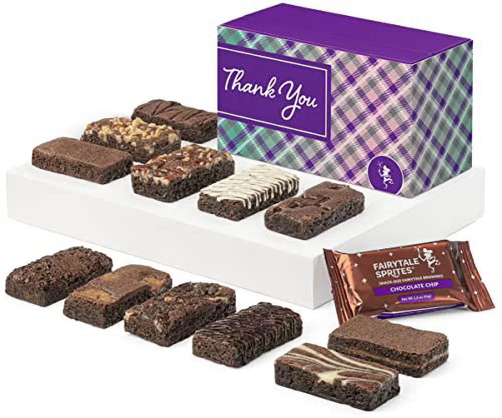 Individually Wrapped Gourmet Chocolate Food Gift Basket 12 Pieces P4249