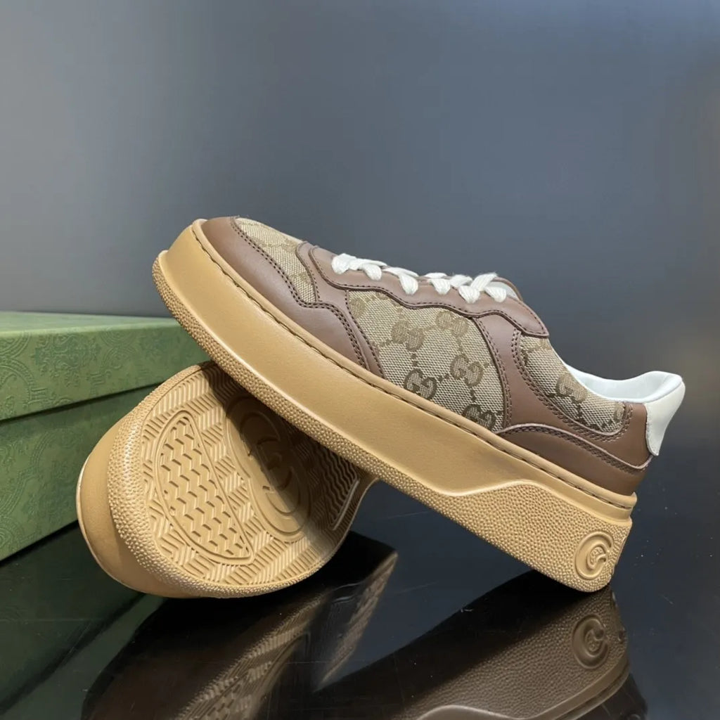 Brown And Beige Women's Sneaker C892