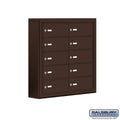 5 Door Bronze Cell Phone Storage Locker E10855