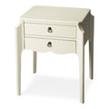 Glossy White Accent Table P5952