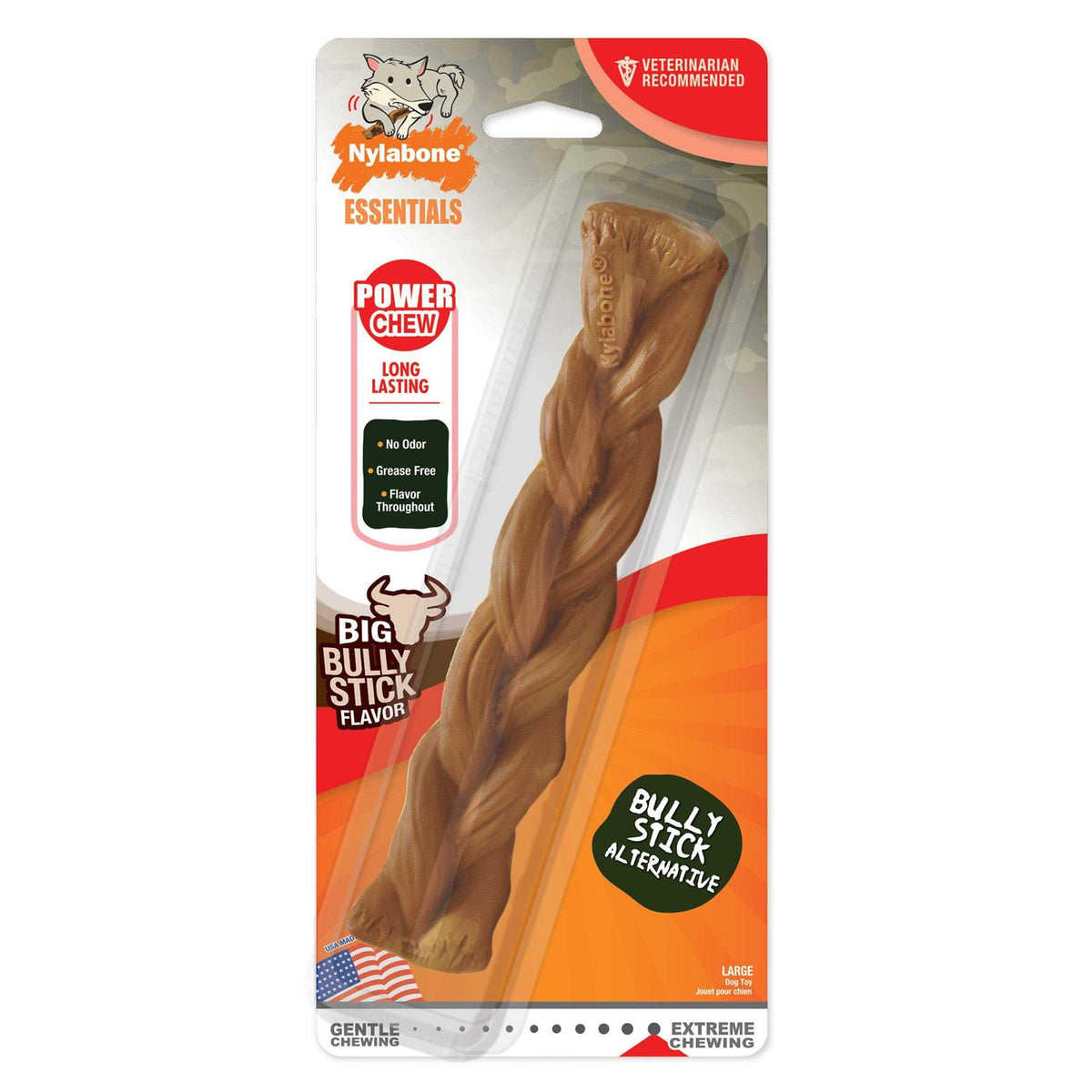 Braided Bully Stick Q4095