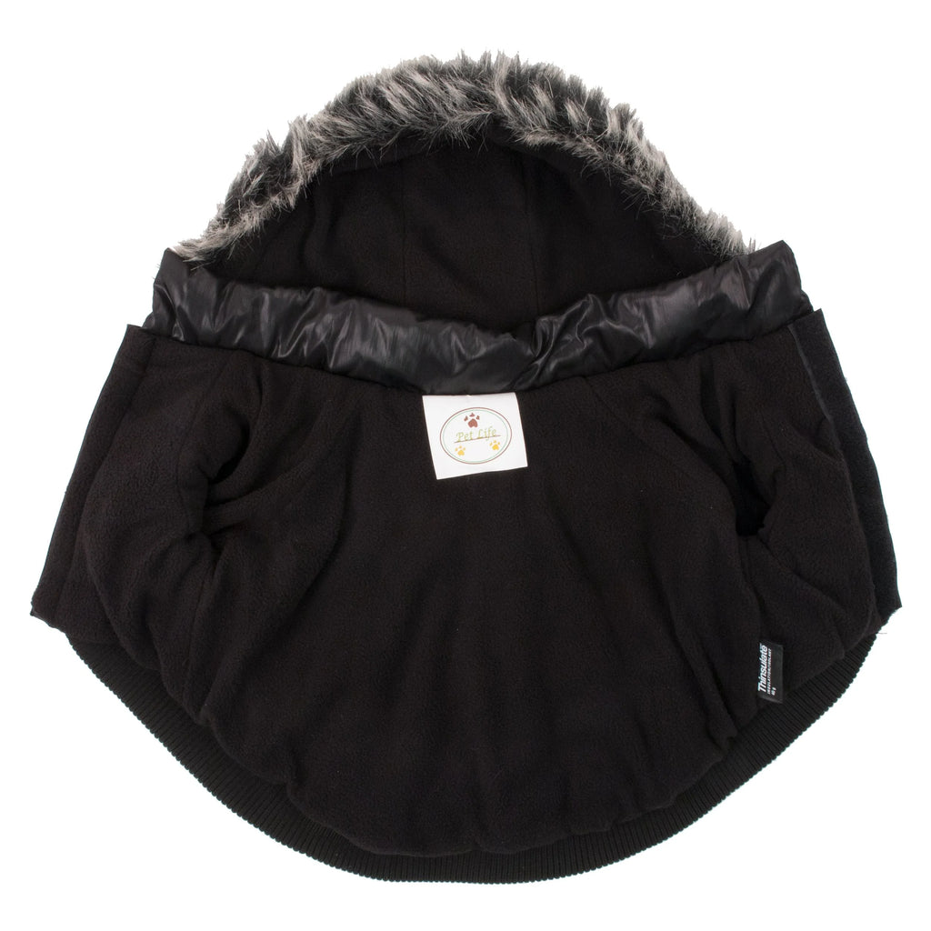3M Insulated Dog Coat Parka with Removable Hood Q1635