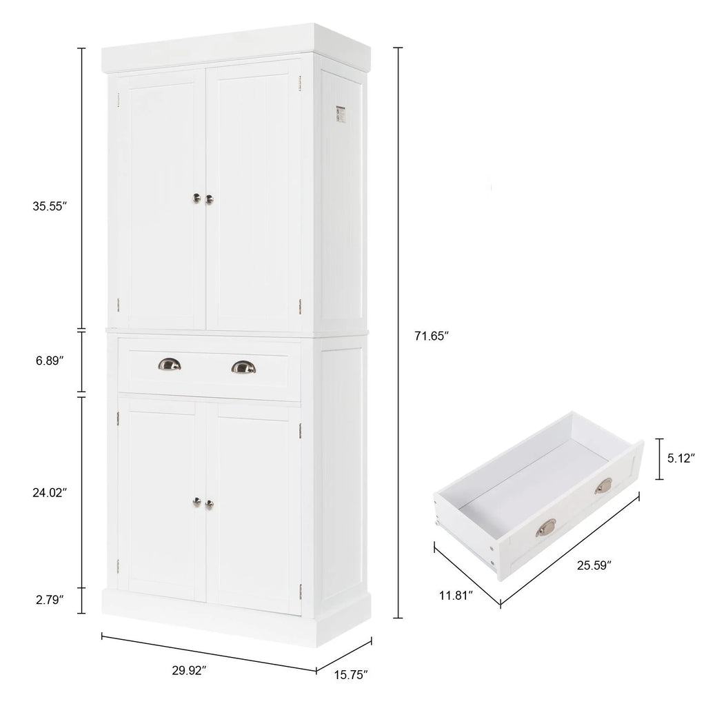 Freestanding Storage Cabinet with Drawer F940