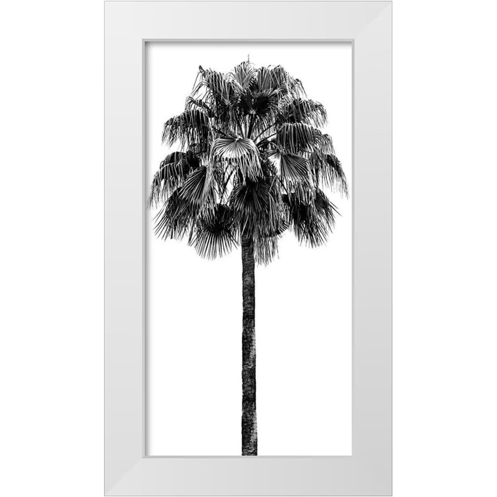 White Modern Wood Framed Museum Art Print X4552