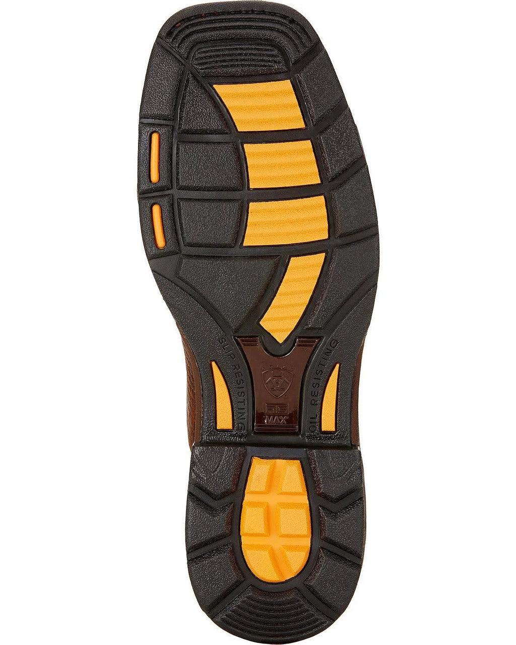 Brown Wide Work Boots B175895