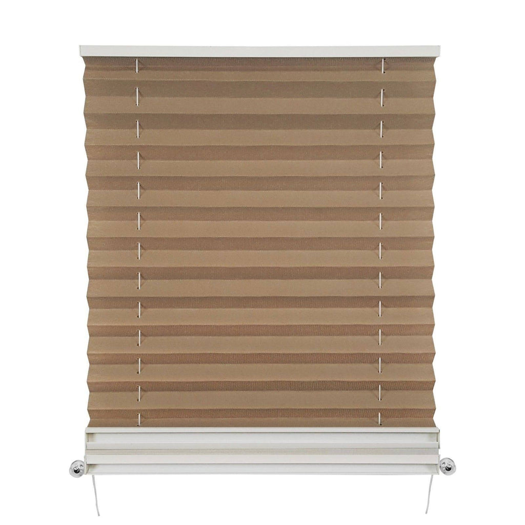 RV Day & Night Pleated Shades Cotton/Sand Stitchbond 32x22 x 24x22 T9608
