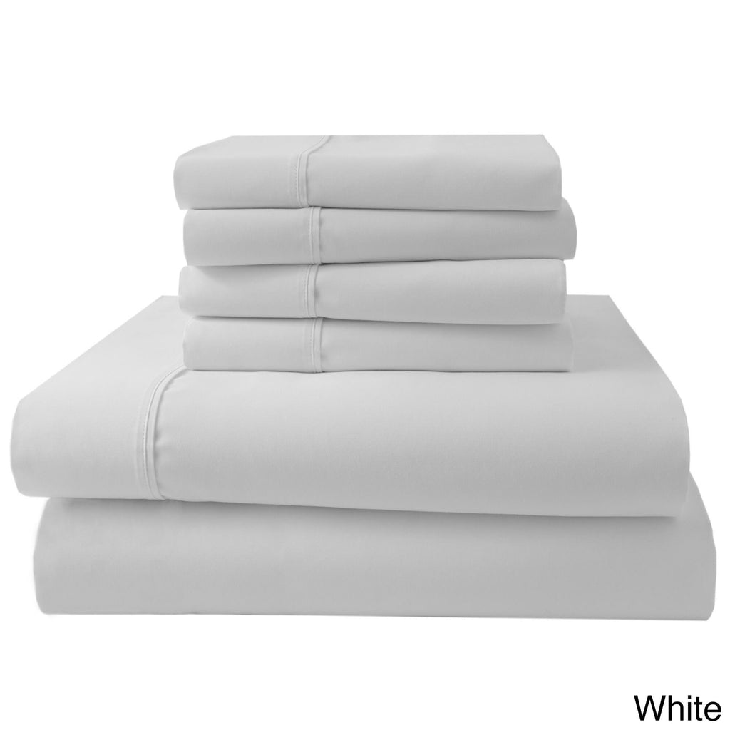 California King Ivory Sheet Set Z3922
