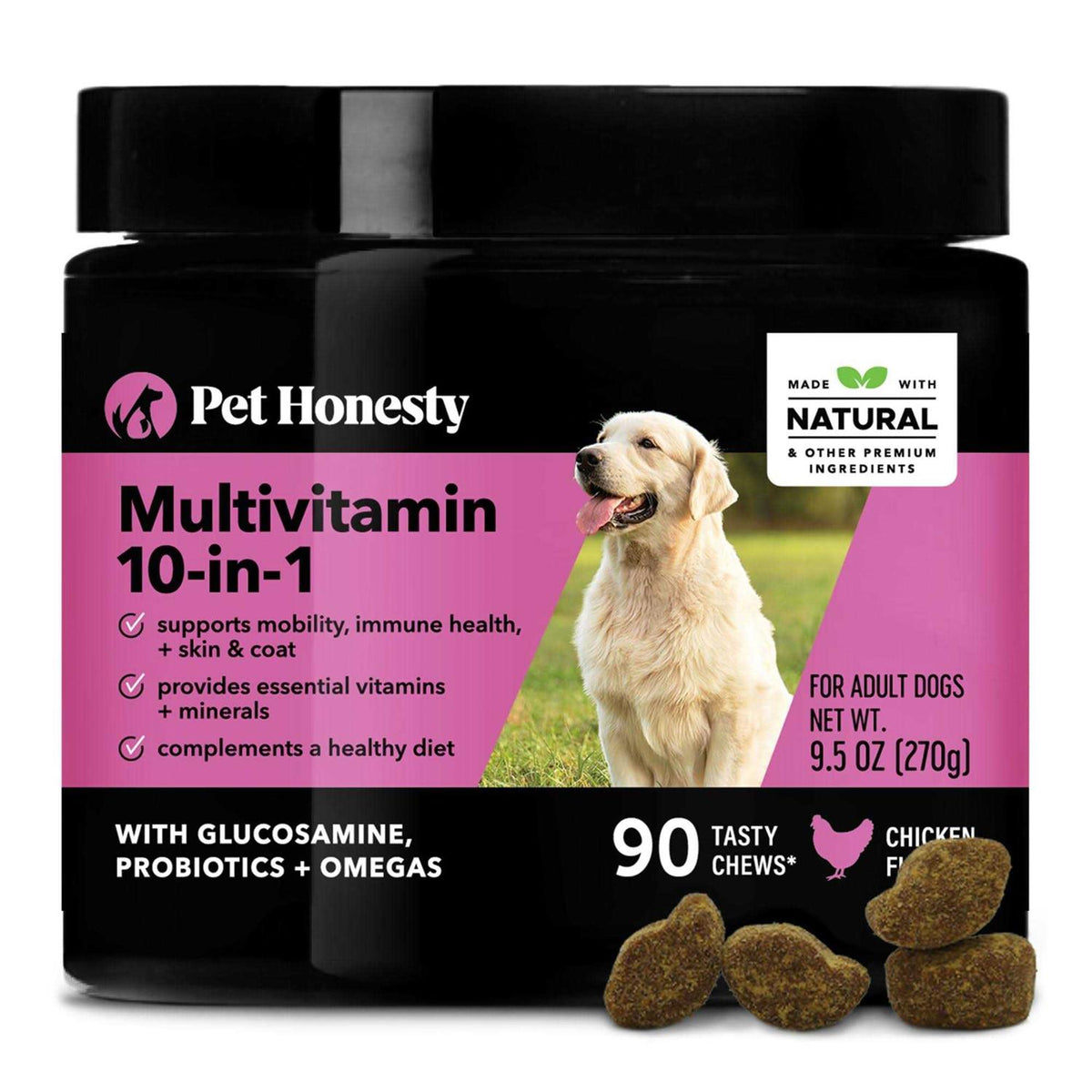 10 in 1 Multivitamin Glucosamine Soft Chews O3166
