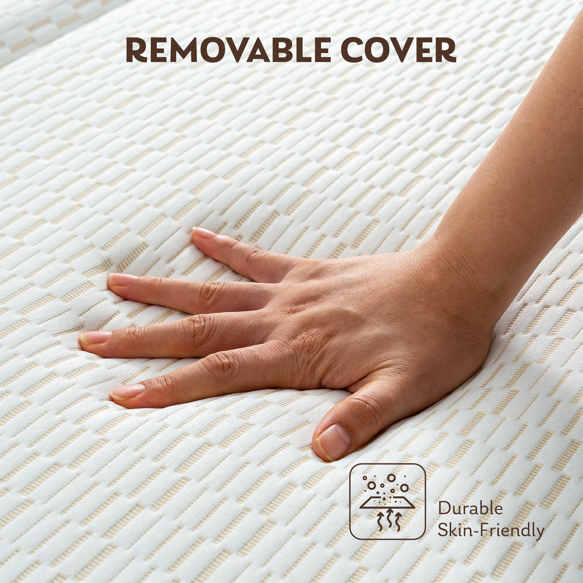 3 inch Twin Size Tri-Folding Memory Foam Mattress V55704