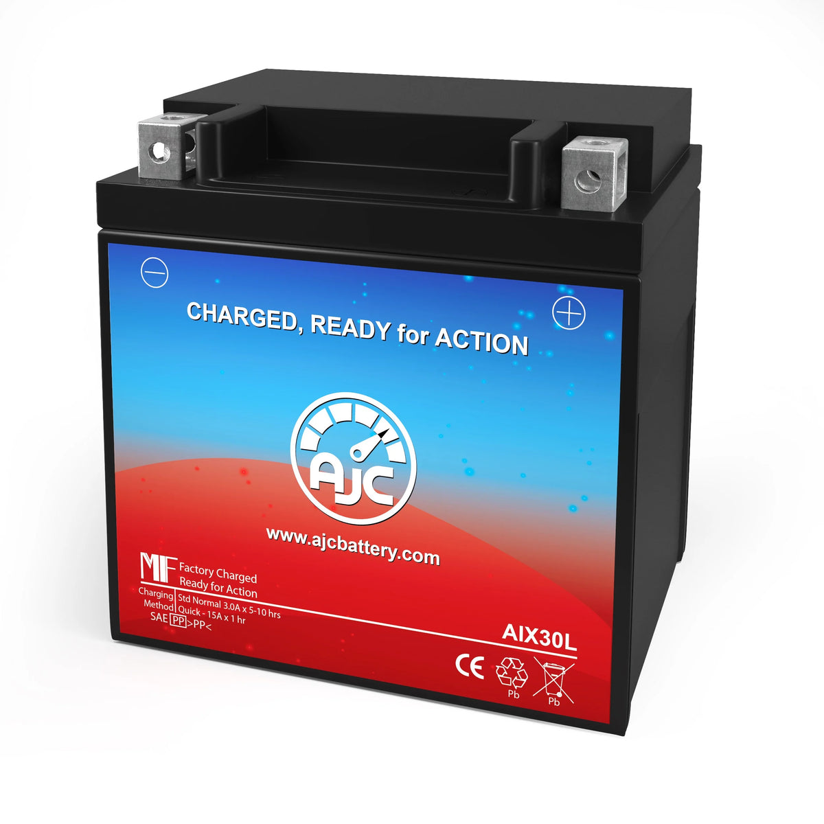 12V Motorcycle Replacement Battery C6416