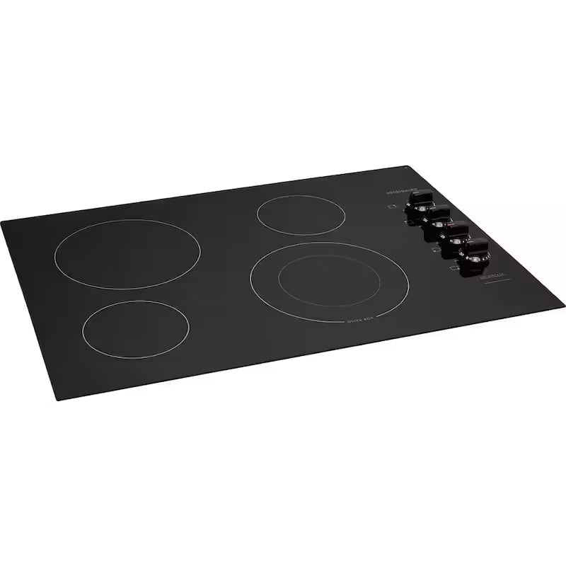 4 Element Electric Cooktop in Black X499