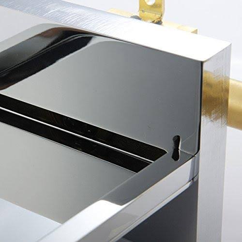 Chrome Finish LED Waterfall Bathroom Faucet R454