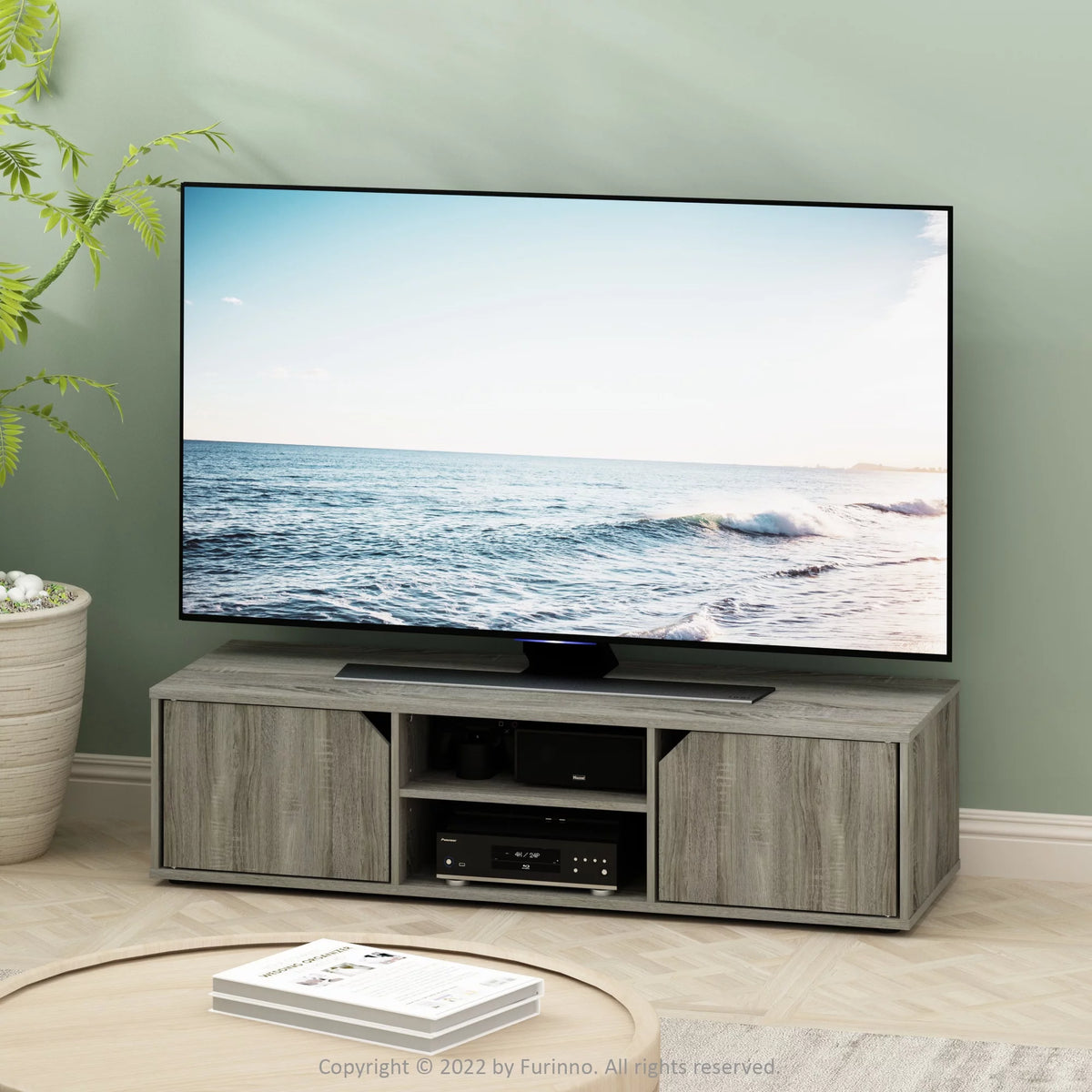 French Oak TV Stand up to 55 Inch E507