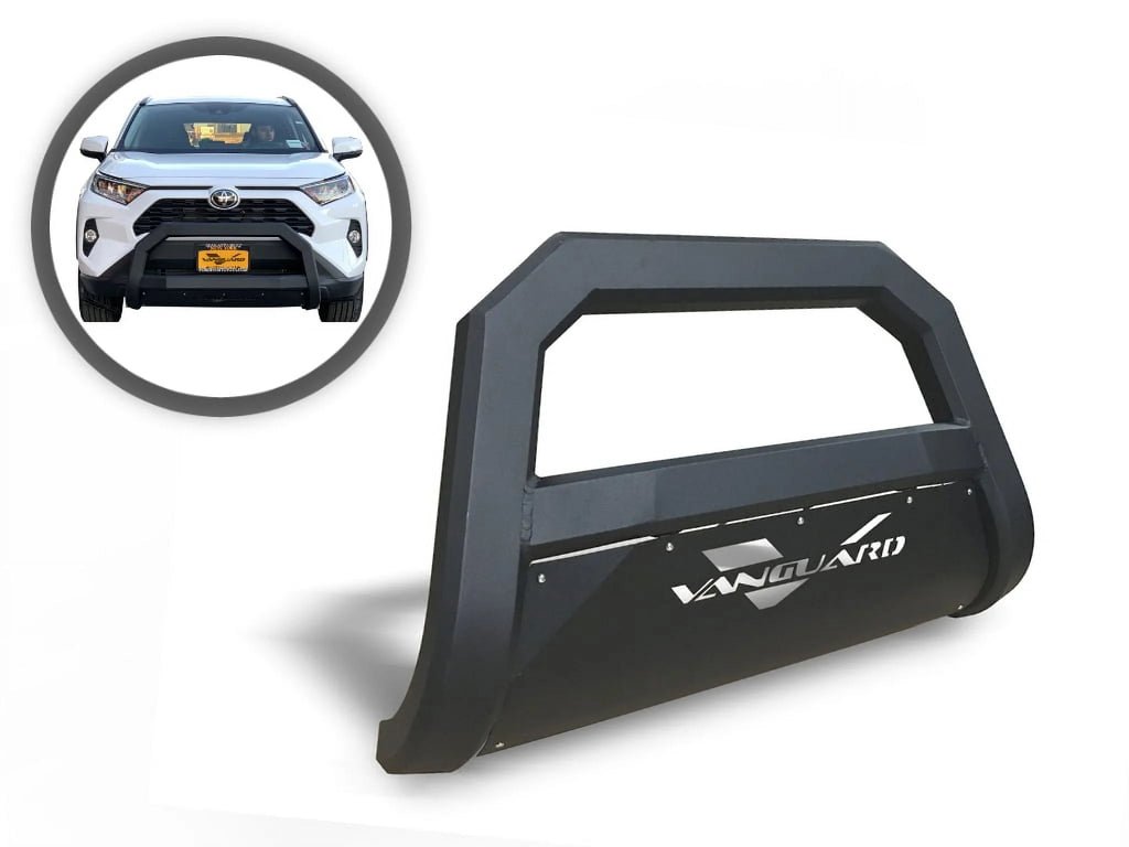 Black Powdercoat Bull Bar with 2.5in Cube LED Kit H4894