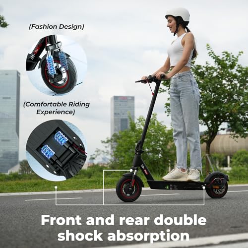Electric Scooter with 10" Pneumatic Tires I464281