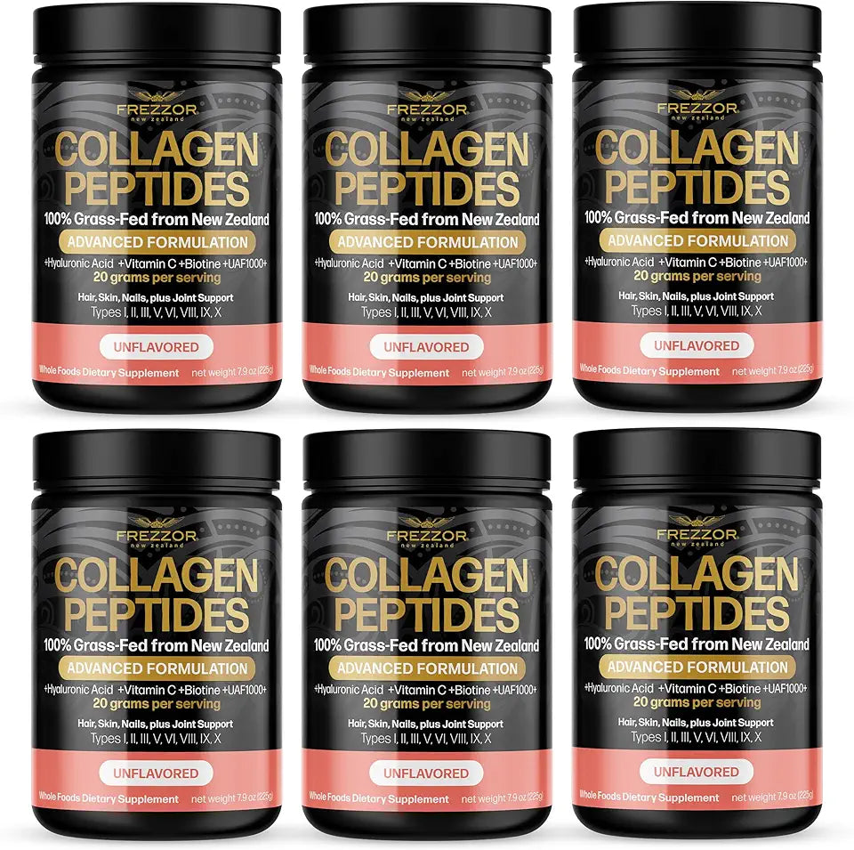 Collagen Peptides Powder Unflavored 1.35kg 6 Jars G99682