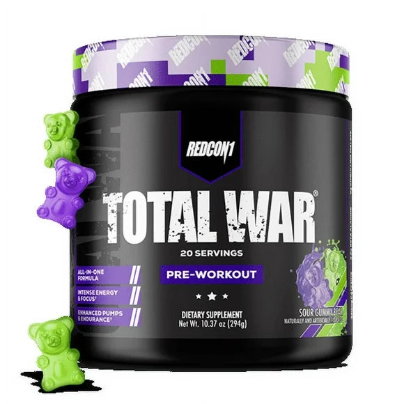 Sour Gummy Bear Pre Workout Powder 20 Servings G78297