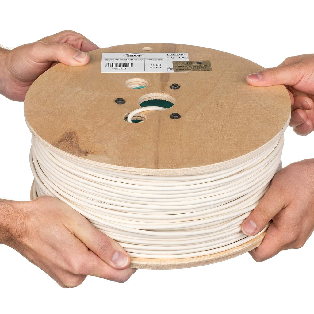 22 AWG 6/C Shielded Sound & Security Cable - 1000 Feet E2063