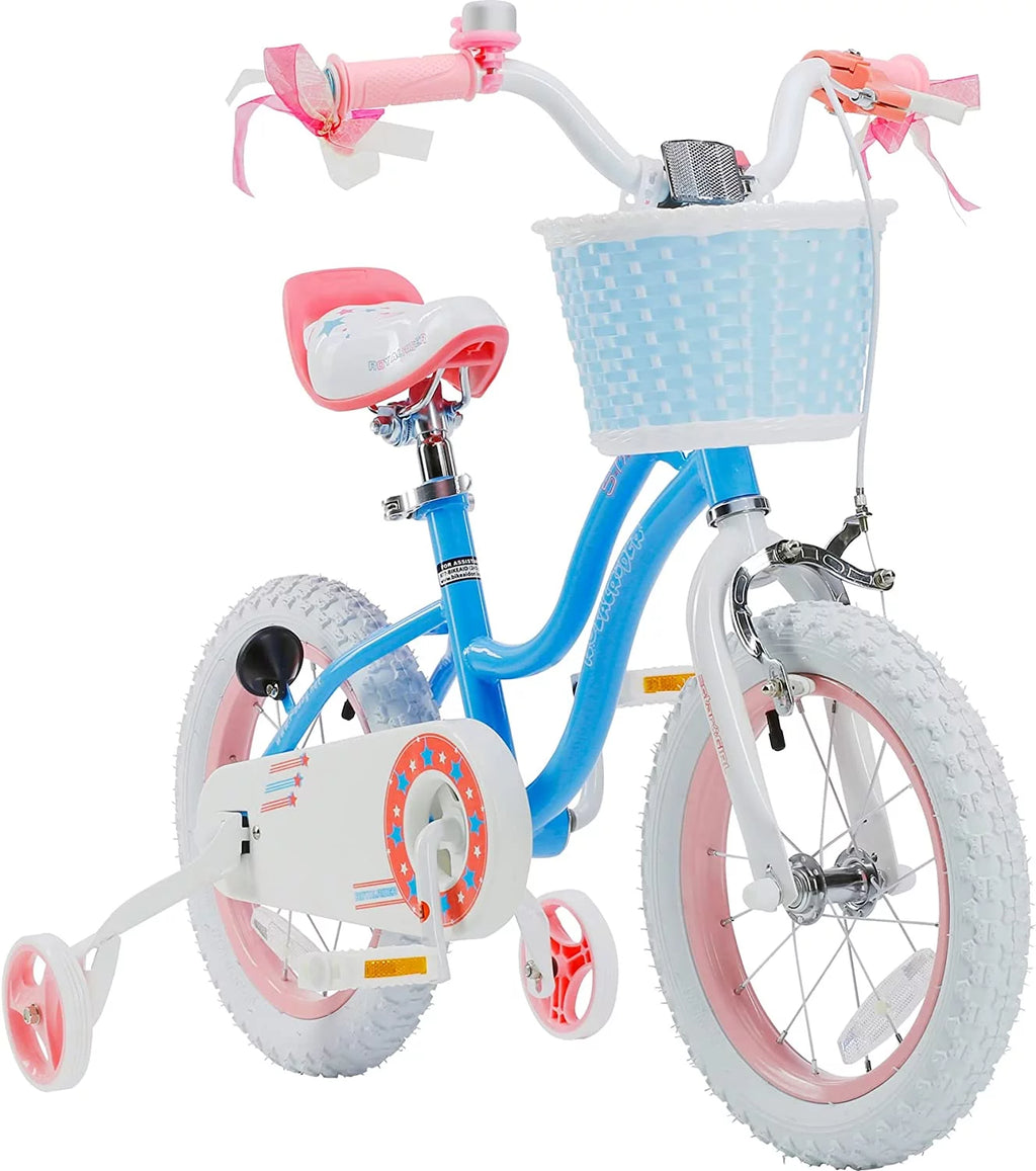 14 In Blue Kids Bike with Training Wheels B446